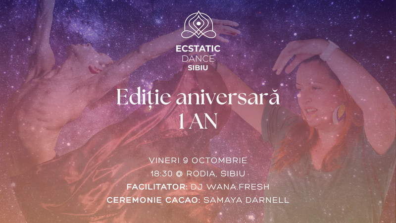 1 an de Ecstatic Dance Sibiu 💫